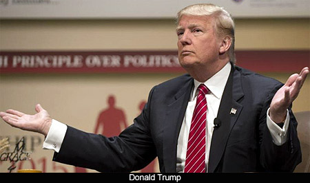Trump nun 'mundo en apuros'