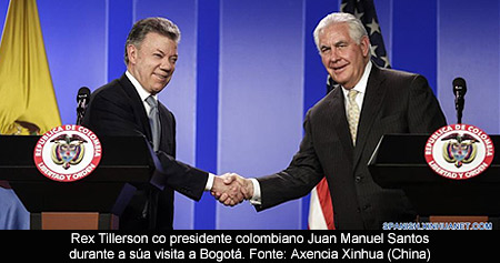 Tillerson axita o patio