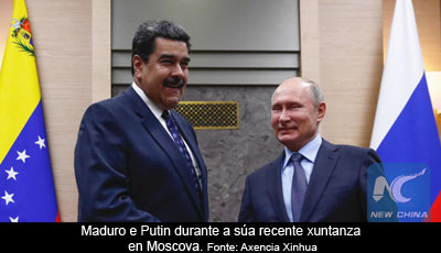 Venezuela, 'convidado de pedra' das polarizadas alianzas xeopolíticas mundiais para 2019