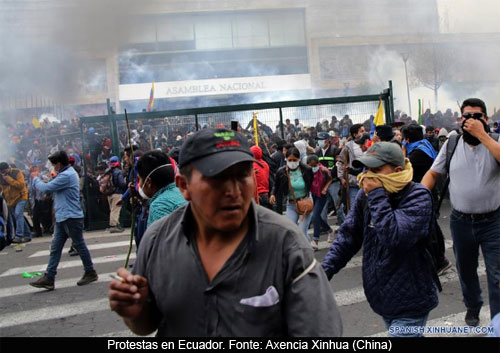 Alta tensión nos Andes