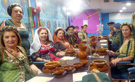 Celebración del Medievo en el Sporting Club herculino