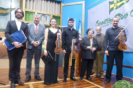 Buena música en el Casino Herculino