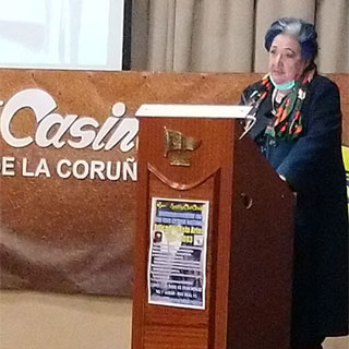 Homenaje a Letras Galegas en el Sporting Club Casino de La Coruña 