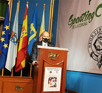 Nuevo acto cultural en el Sporting Club Casino de La Coruña
