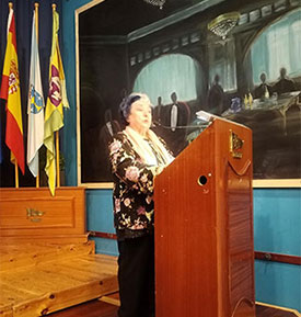Homenaje a las Letras Galegas en la persona de Luisa Villalta
