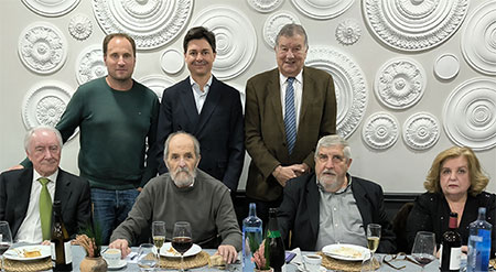 Cena del personal laboral del Sporting Club Casino