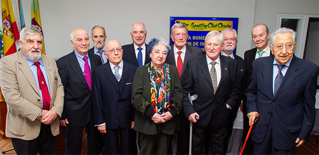 El Sporting Casino homenajea a sus Socios de Oro