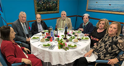 Cena de las flores en el Sporting Club Coruñés