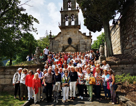 Romería de la federación gallega de Círculos y Casinos Culturales