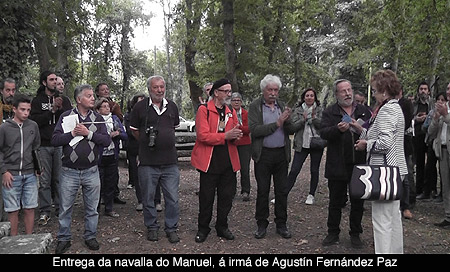 Agustín Fernández Paz e Anxo Lamas, coas navallas do Manuel