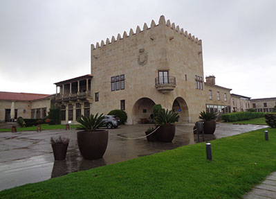El parador de Baiona Conde de Gondomar