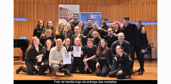 Medalla de Ouro para 'Acordeonistas de Cedeira' en Praga