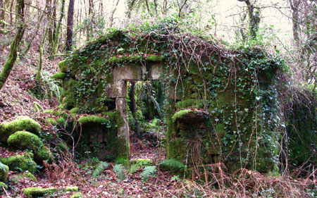 Os muíños, testemuña do abandono...