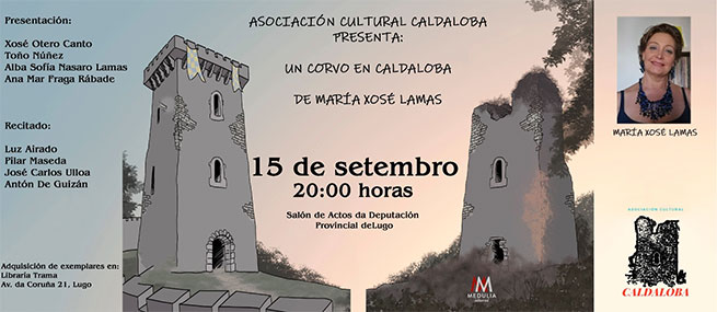 Presentación de 'Un corvo en Caldaloba' en Lugo