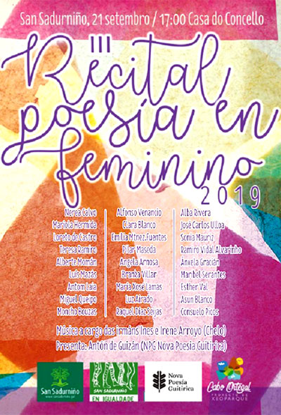 III Recital de Poesía en Feminino en San Sadurniño