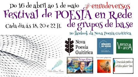 #enredeversos o Festival de Poesía en Rede de agrupacións poéticas de base remata con 30.000 descargas nas redes