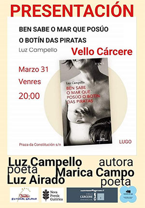 Presentación en Lugo do último poemario de Luz Campello