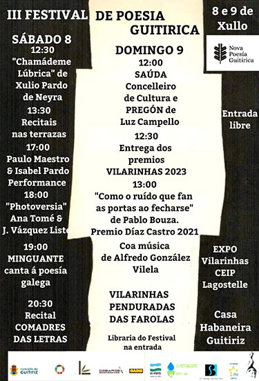 3° Festival de Poesía Guitirica