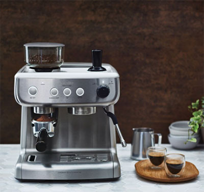 Cafetera Expresso Oster Con Molinillo Barista Max Bvstem300