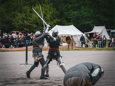 Fiestas gallegas ambientadas en el pasado