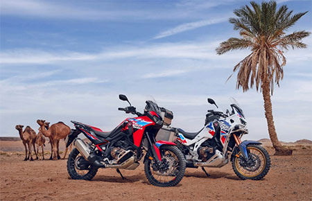 Más potencia para la CRF1100L, la nueva Africa Twin Adventure Sports de Honda