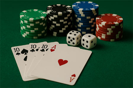 Top 5 juegos de casino fáciles de ganar