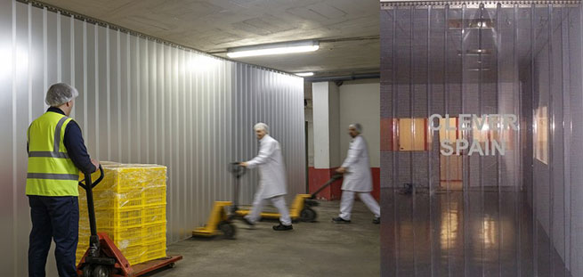 Cortinas de lamas de PVC transparentes y traslúcidas: claves del éxito entre las empresas gallegas