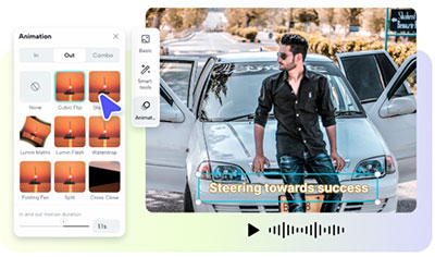 Generador de foto a video con IA que añade música y subtítulos al instante