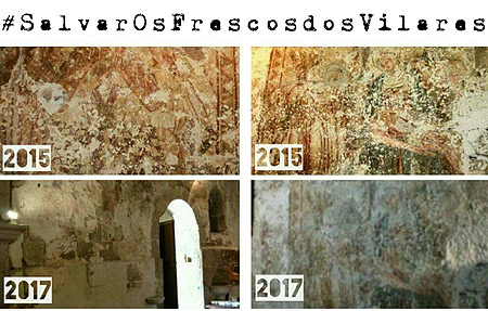 Iniciativa Parlamentar sobre os Frescos de Os Vilares e Labrada (Guitiriz)