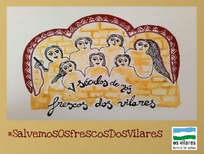 A Lareira de soños lamenta a hipocrisia da Deputación Provincial e o pasotismo do concello cos frescos dos Vilares