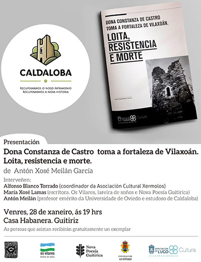 Presentación libro de Antón Meilán en Guitiriz