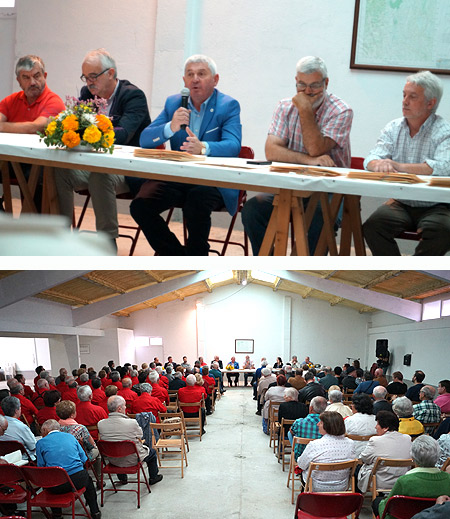 Entrega de diplomas na Uned Senior de Momán