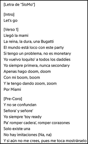 Denunciar a la canción para representar a España en Eurovisión