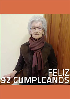 Alumna de 92 años