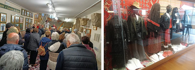 Visita de UNED Senior Coruña al Museo da Terra de Melide