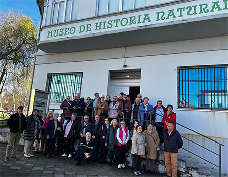 UNED Senior Coruña visita el Museo de Historia Natural de Ferrol