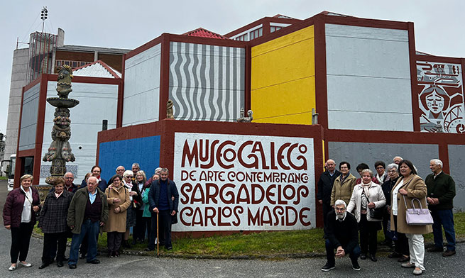 La UNED Senior Coruña de visita en Sargadelos de Sada