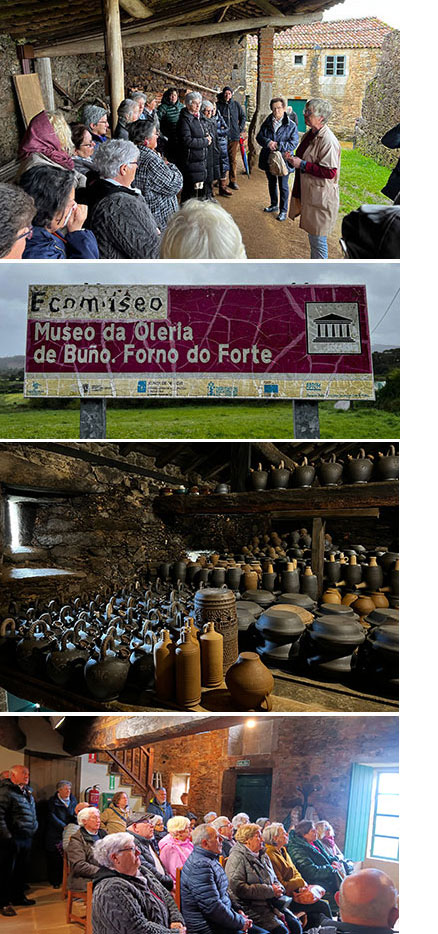 UNED Senior Corua en el Ecomuseo de Forno do Forte (Buo)