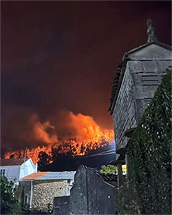 Análisis ante los incendios en la Galicia interior