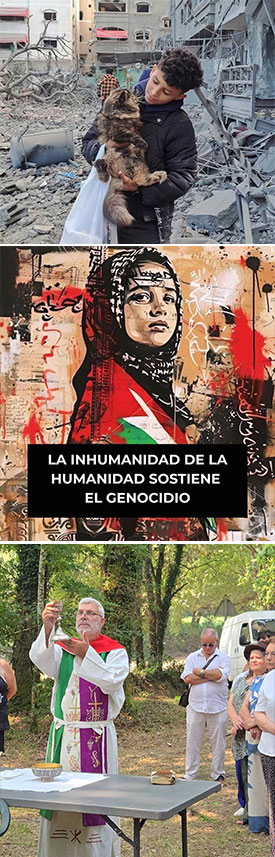 El silencio cómplice de la jerarquía eclesiástica ante el genocidio israelí