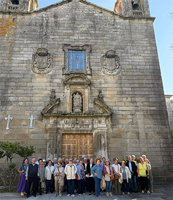 A UNED Senior Coruña visita Vilagarcía
