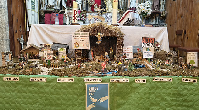 Nacimiento reinvidicativo en San Pedro de Cambás de Aranga