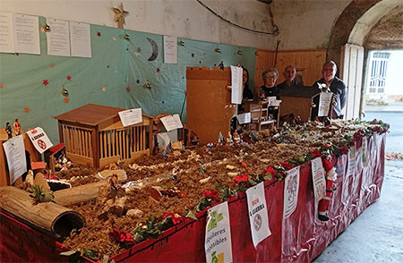 O Belén de Momán denuncia o abandono do rural galego