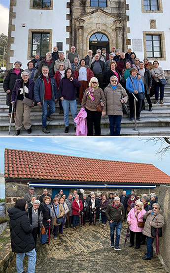 Visita de la UNED Sénior Coruña a Carnota