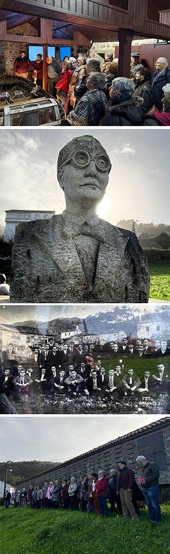 Visita de la UNED Sénior Coruña a Carnota