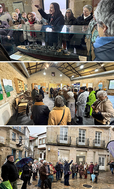 Visita de UNED Senior Coruña a Muros