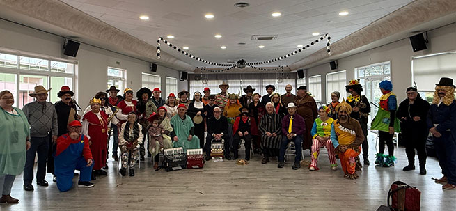 Carnavales da UNED Senior en Guitiriz