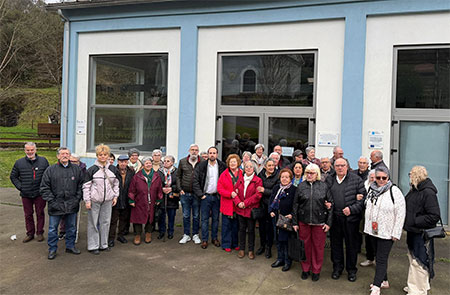Consejo de mayores de Momán (Xermade) en el Museo das Minas de San Finx de Lousame