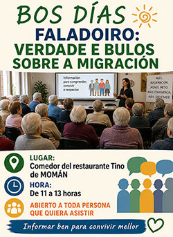 Verdade e bulos sobre a migración: Un encontro para informar e convivir mellor