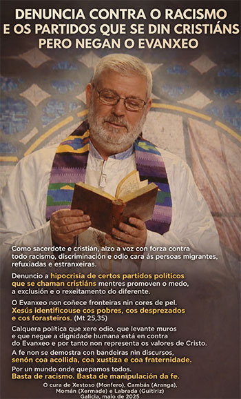 Carta abierta ante la manipulación del Evangelio y el discurso de la prioridad nacional